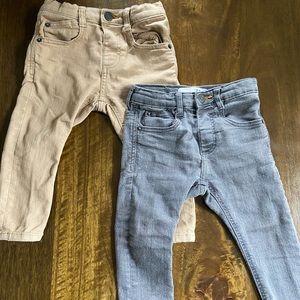 Bundle of two Zara skinny jeans 12/18